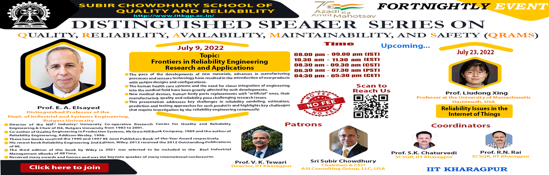Subir Chowdhury School of Quality and Reliability