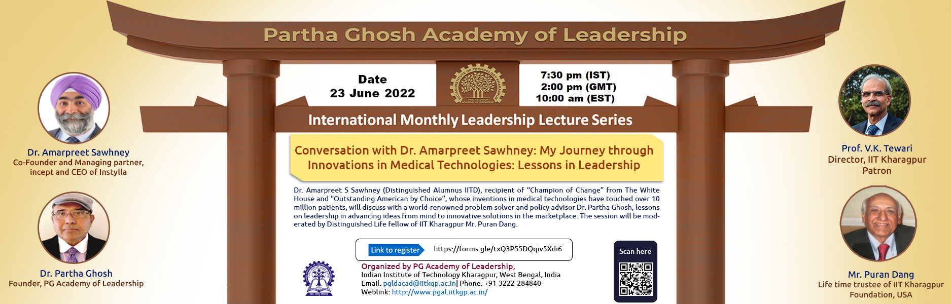 Partha Ghosh Academy 22 June 2022
