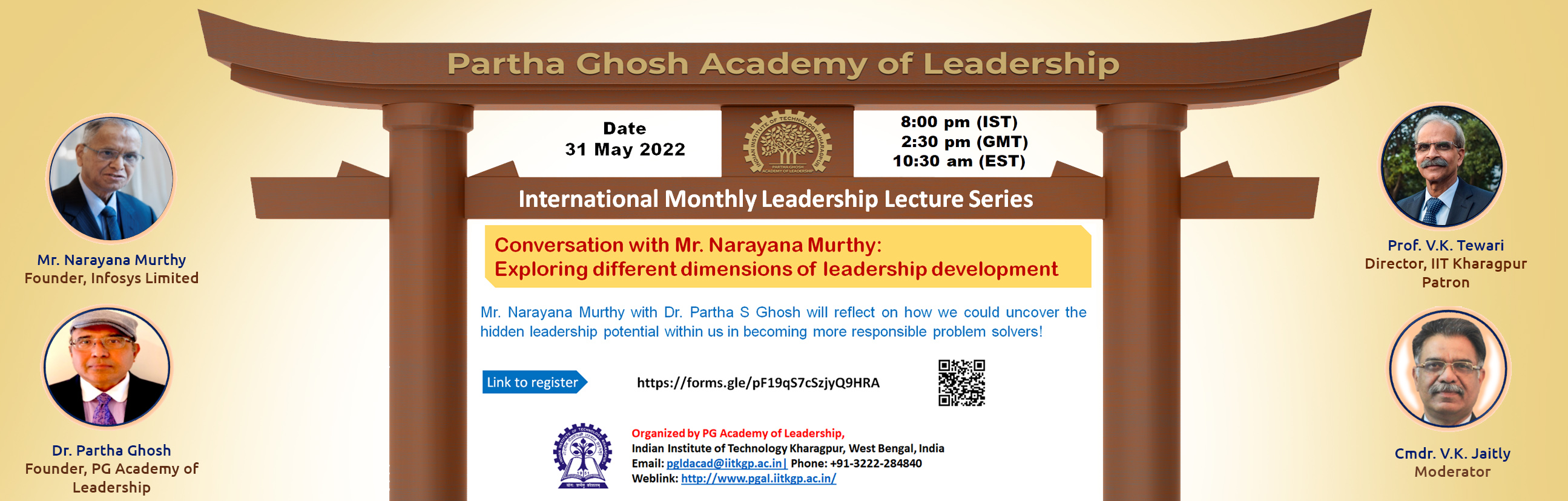 Partha Ghosh Academy of Leadership : 31 May 2022